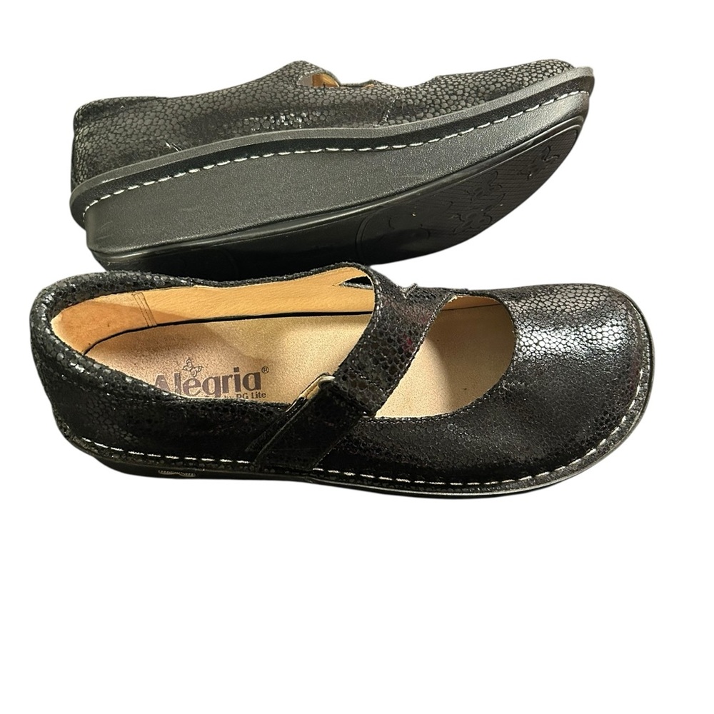 Alegria PG Lite Dayna Dottie Mary Jane Platform Shoes 41 US 10.5 11 Leather - Picture 2 of 7